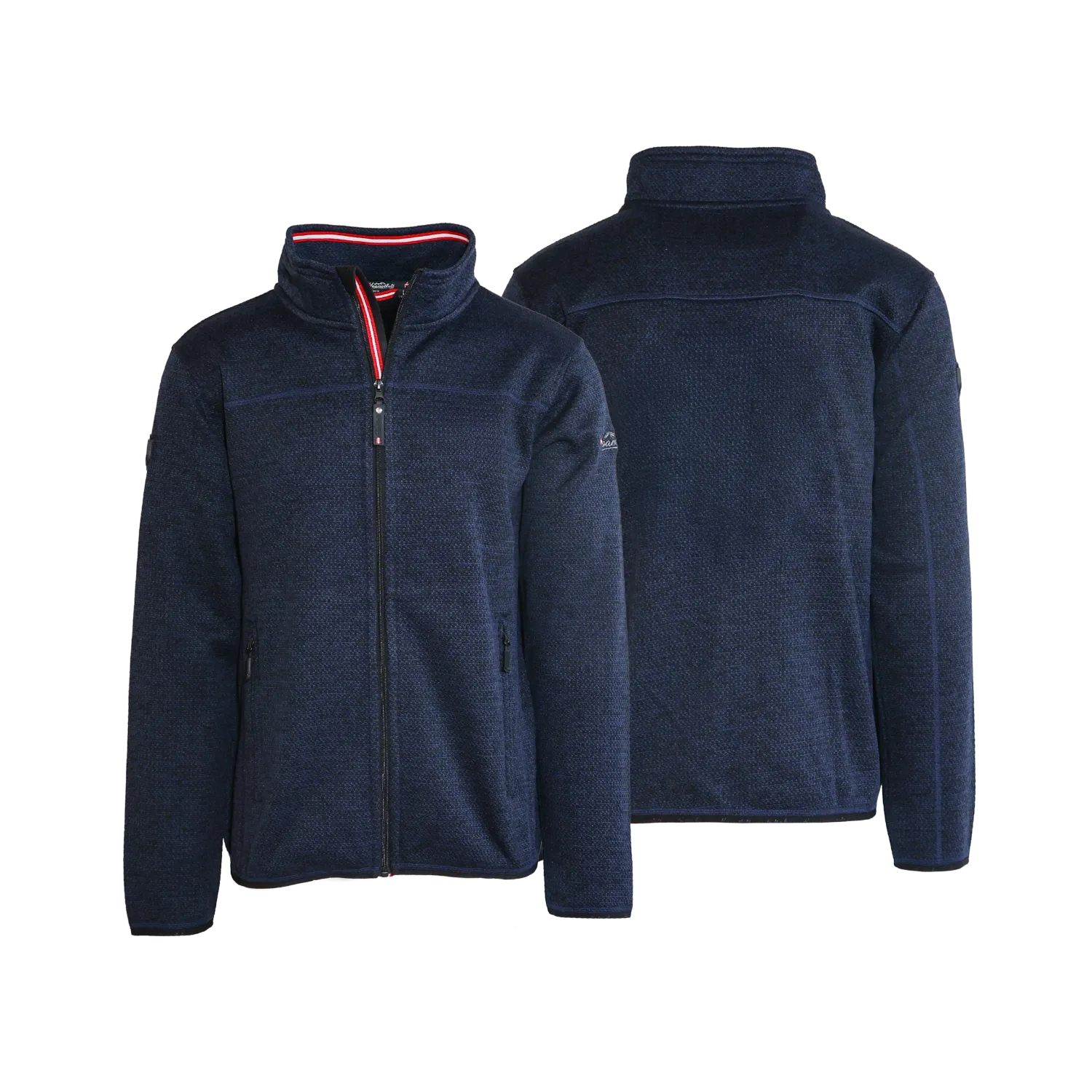 Hoamatkult Kultjacke ohne Kapuze - Strickoptik
