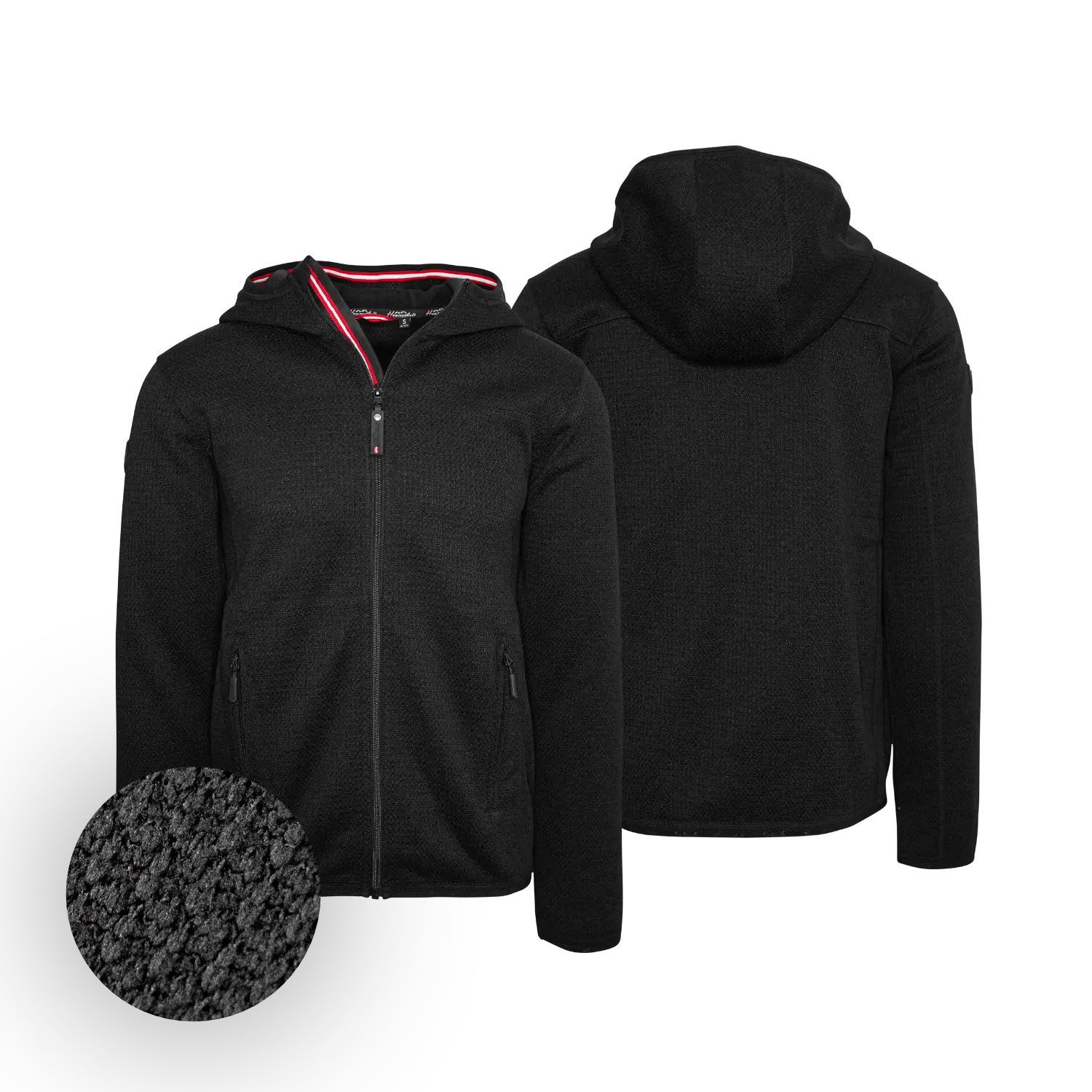 Hoamatkult Kultjacke mit Kapuze - Strickoptik