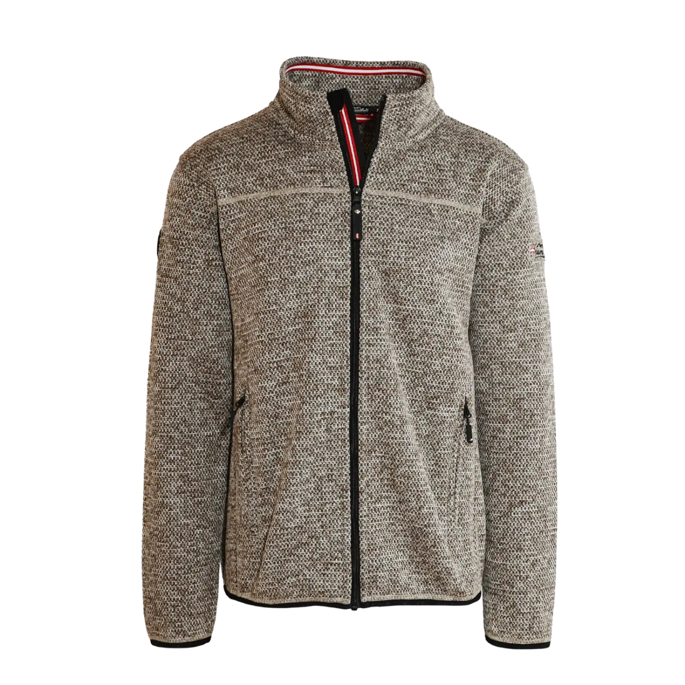 Hoamatkult Kultjacke ohne Kapuze - Strickoptik