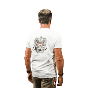 Trachten T-Shirt weiß Österreich