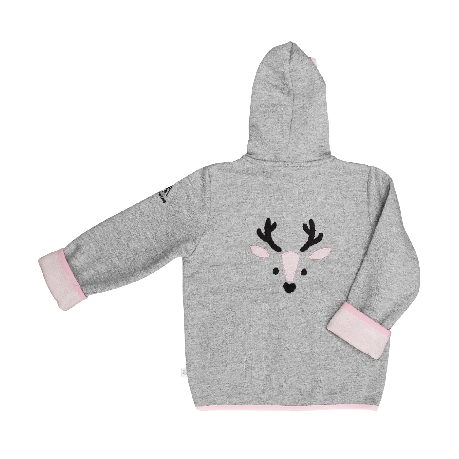 Trachtenweste Mädchen rosa Hirsch