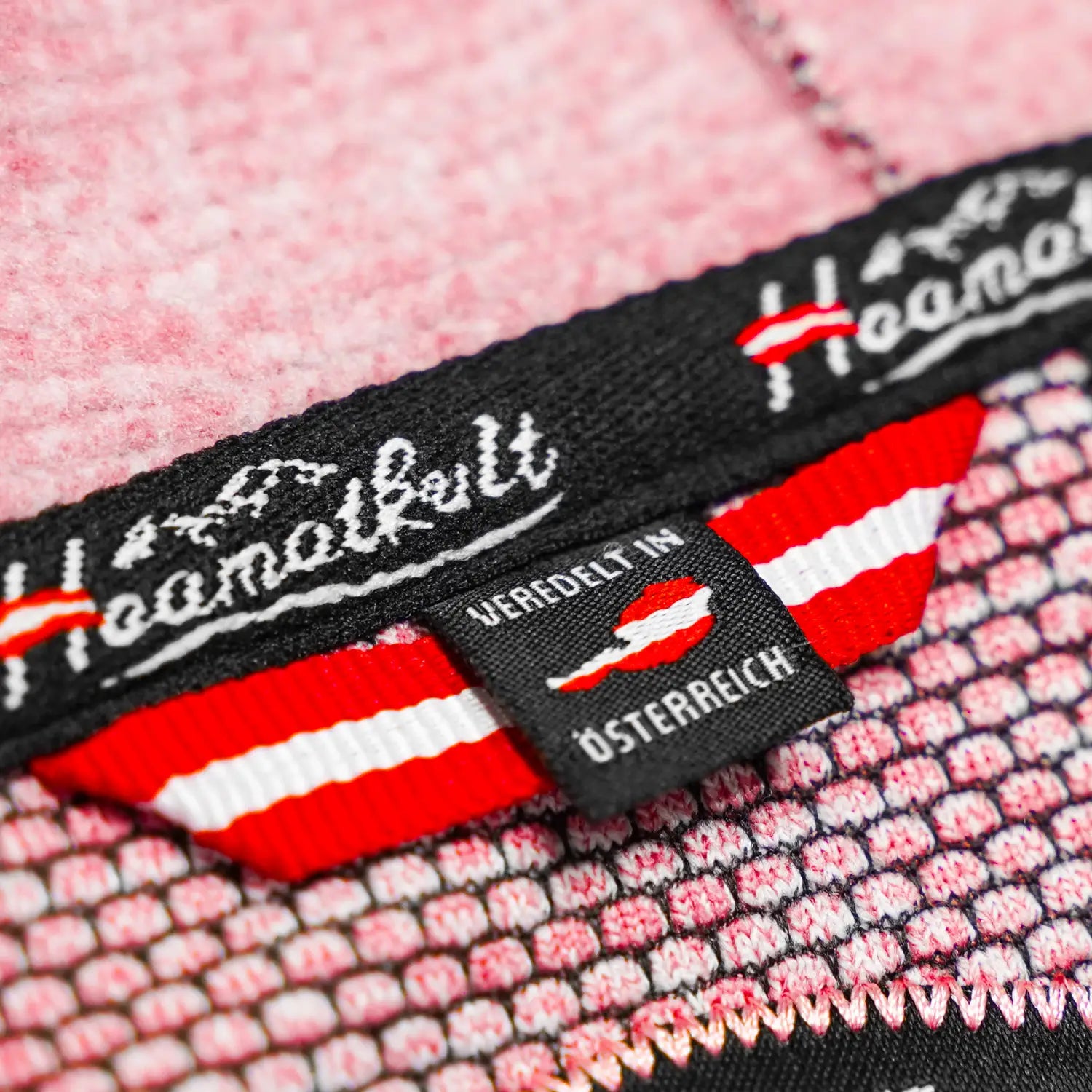 Österreich Kultjacke mit Kapuze - Dobby Fleece