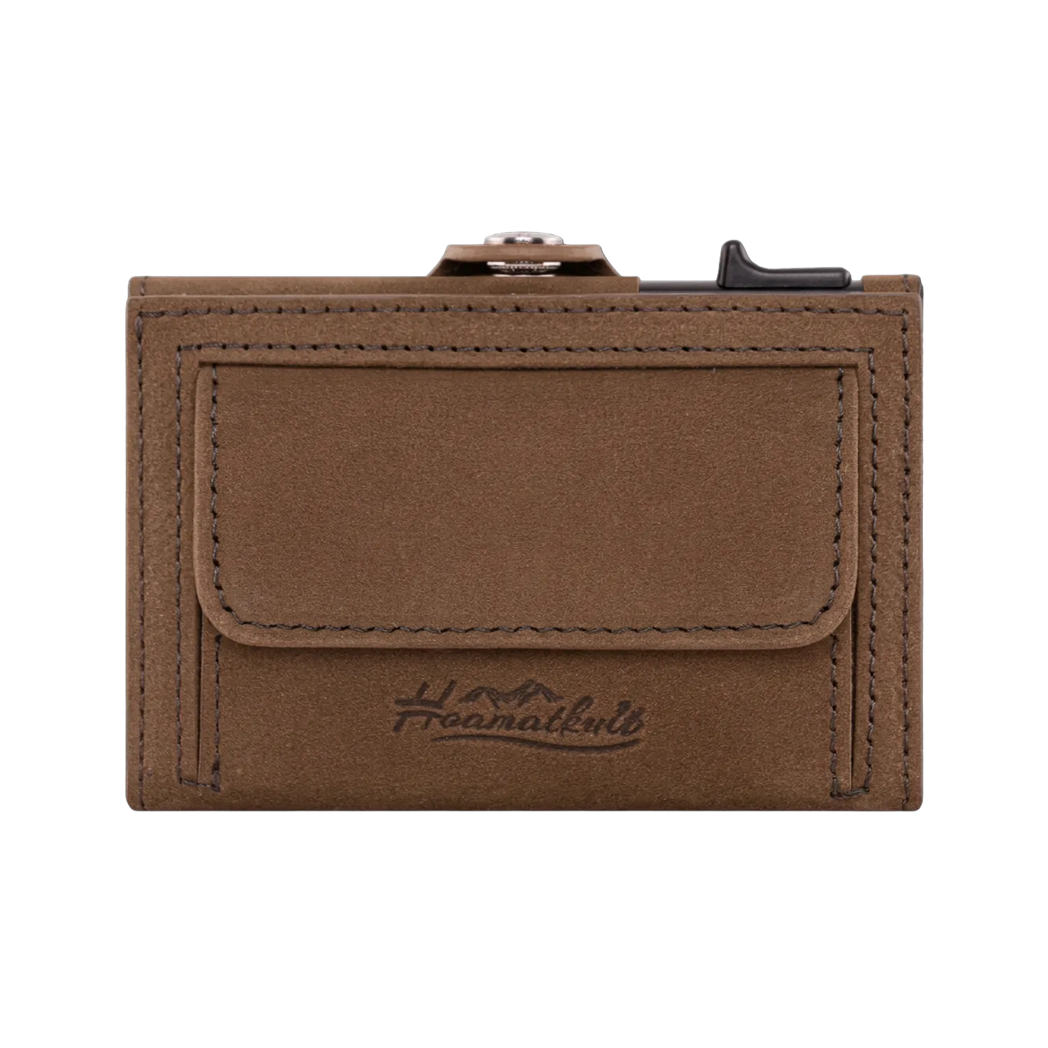 Adler Smart Wallet Trifold mit Karten-Pop-Up Funktion aus Echtleder