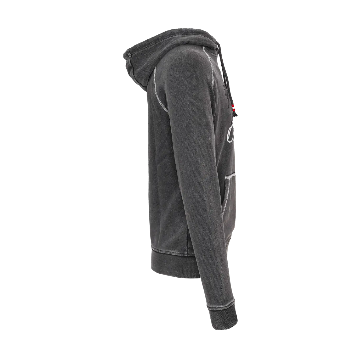 Österreich Adler Vintage Hoodie - Dunkelgrau
