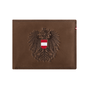 Österreich Adler Geldtasche - Vintage Leder
