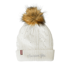 Weiße Beanie Hoamatkult