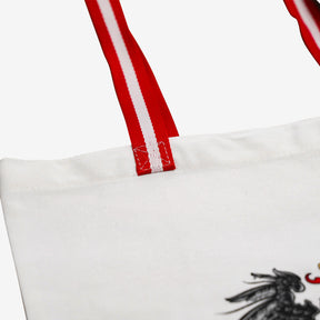 Weiße Einkaufstasche Hoamatkult