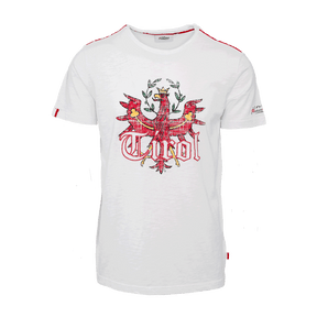 Weißes Herren T-Shirt Tirol Adler