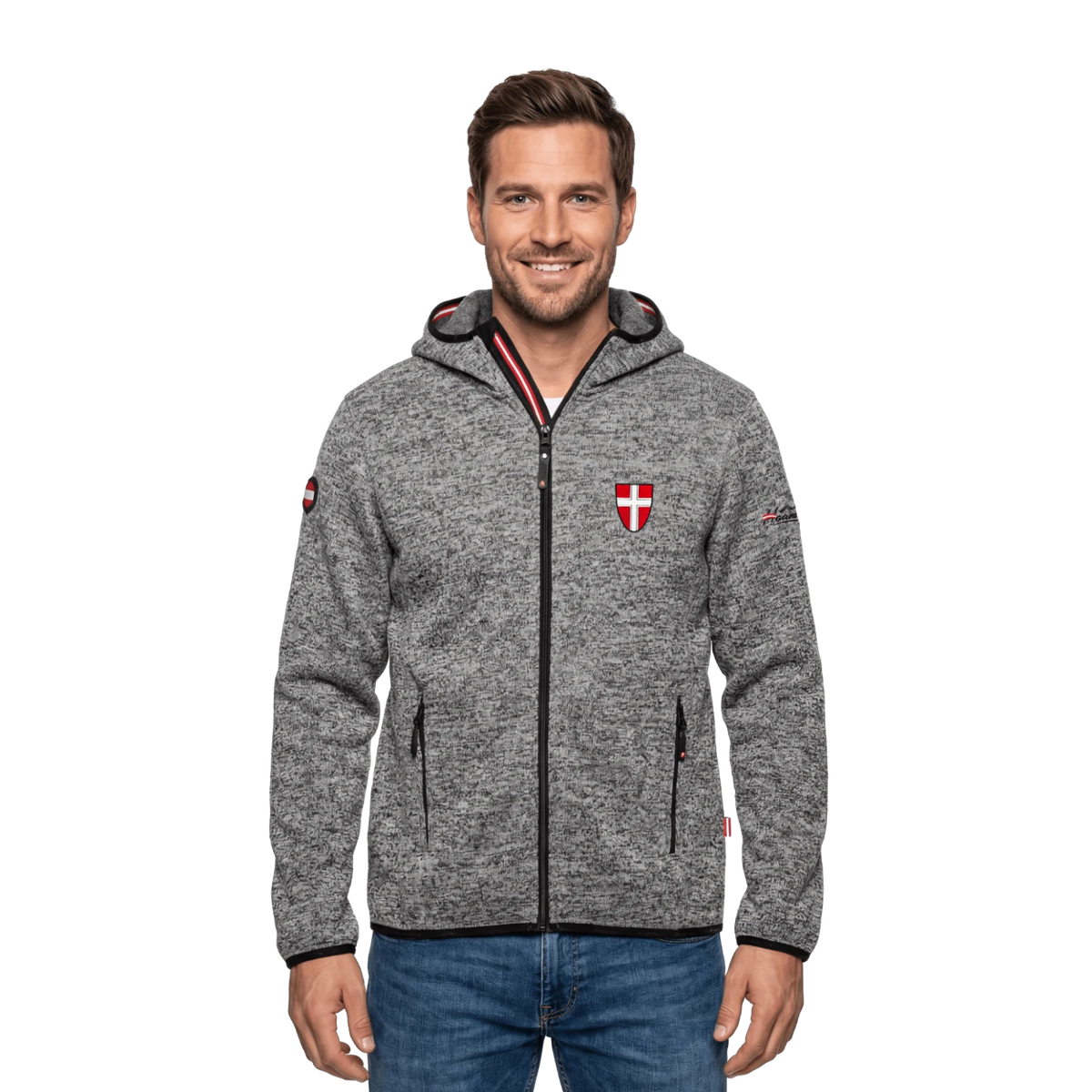 Wien Jacke für Herren dunkelgrau #Farbe_Dunkelgrau