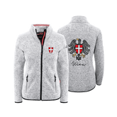 Wien Kultjacke ohne Kapuze hellgrau Damen #Farbe_Hellgrau