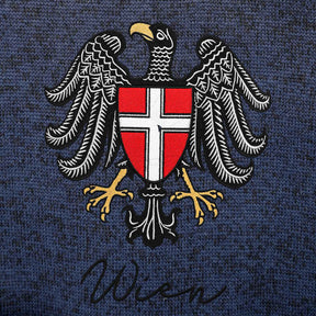 Wien Kultjacke ohne Kapuze - Dunkelblau