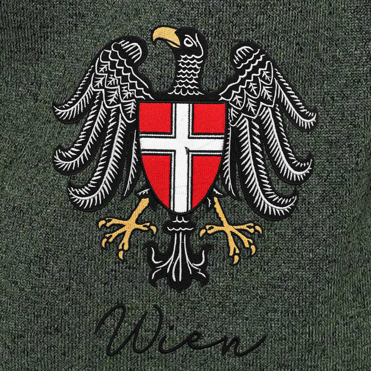 Wien Kultjacke mit Kapuze - Das Original