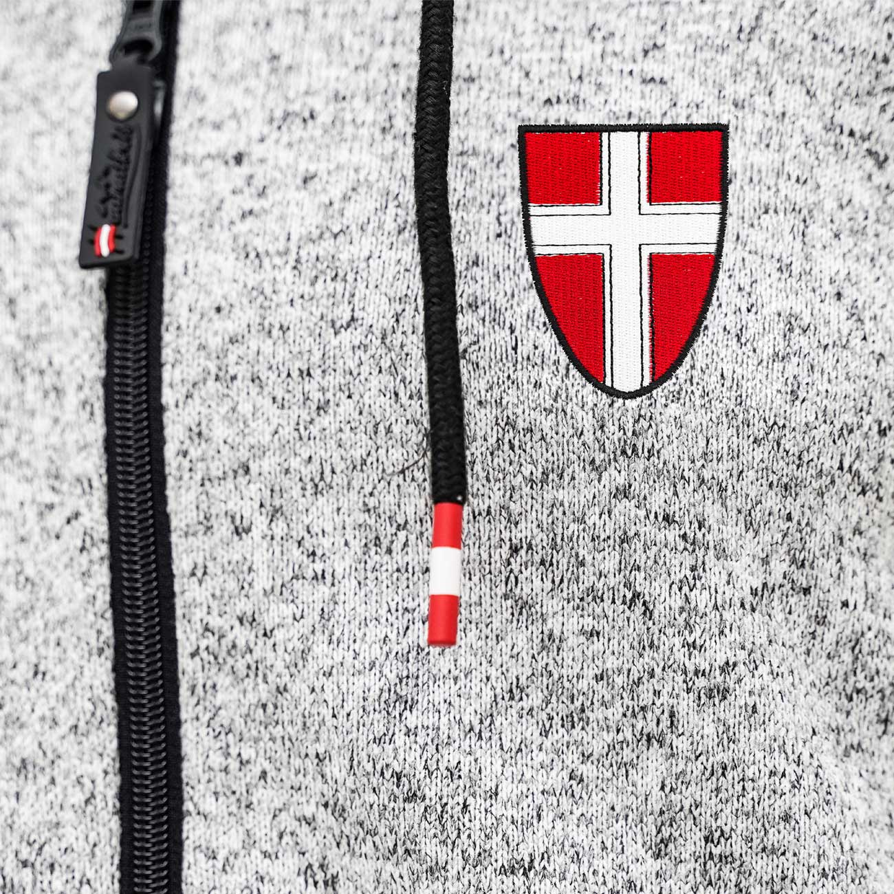 Wien Strickfleece Hoodie
