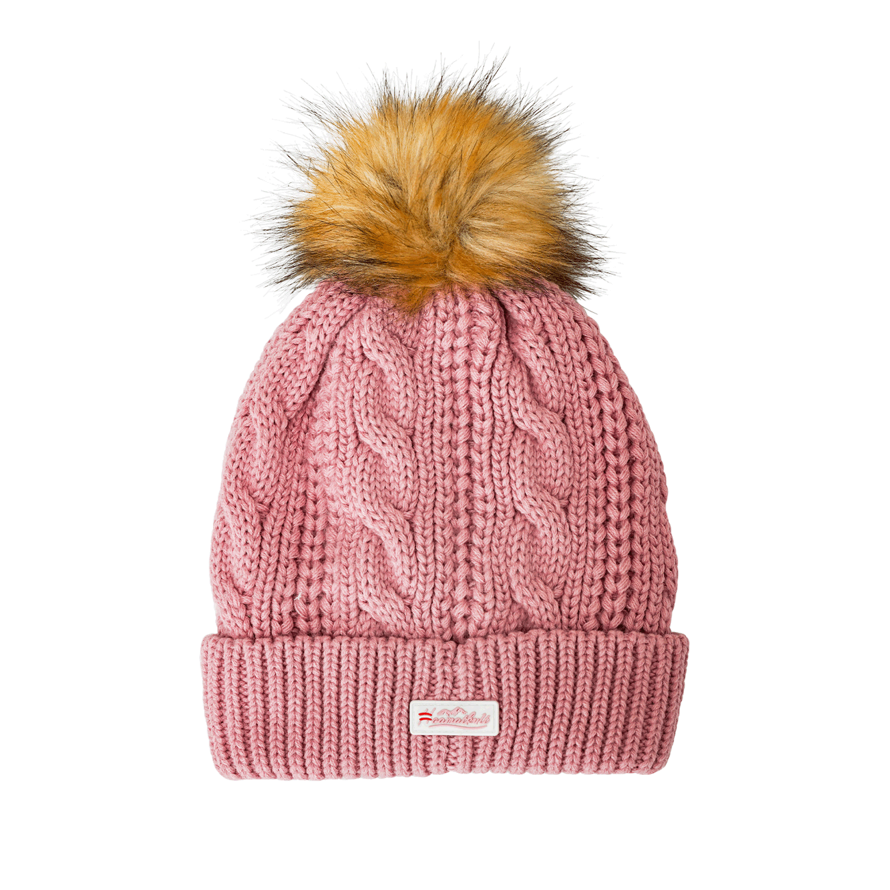Winter Mütze Austria rosa