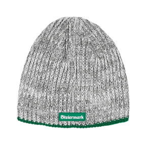 Winterhaube Steiermark hellgrau Damen Herren