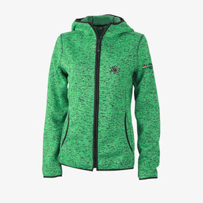Edelweiss / Hirsch Strickfleece Jacke