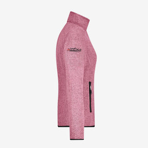 Edelweiss Strickfleece Jacke ohne Kapuze