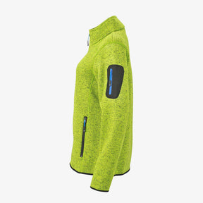 Edelweiss Strickfleece Jacke ohne Kapuze