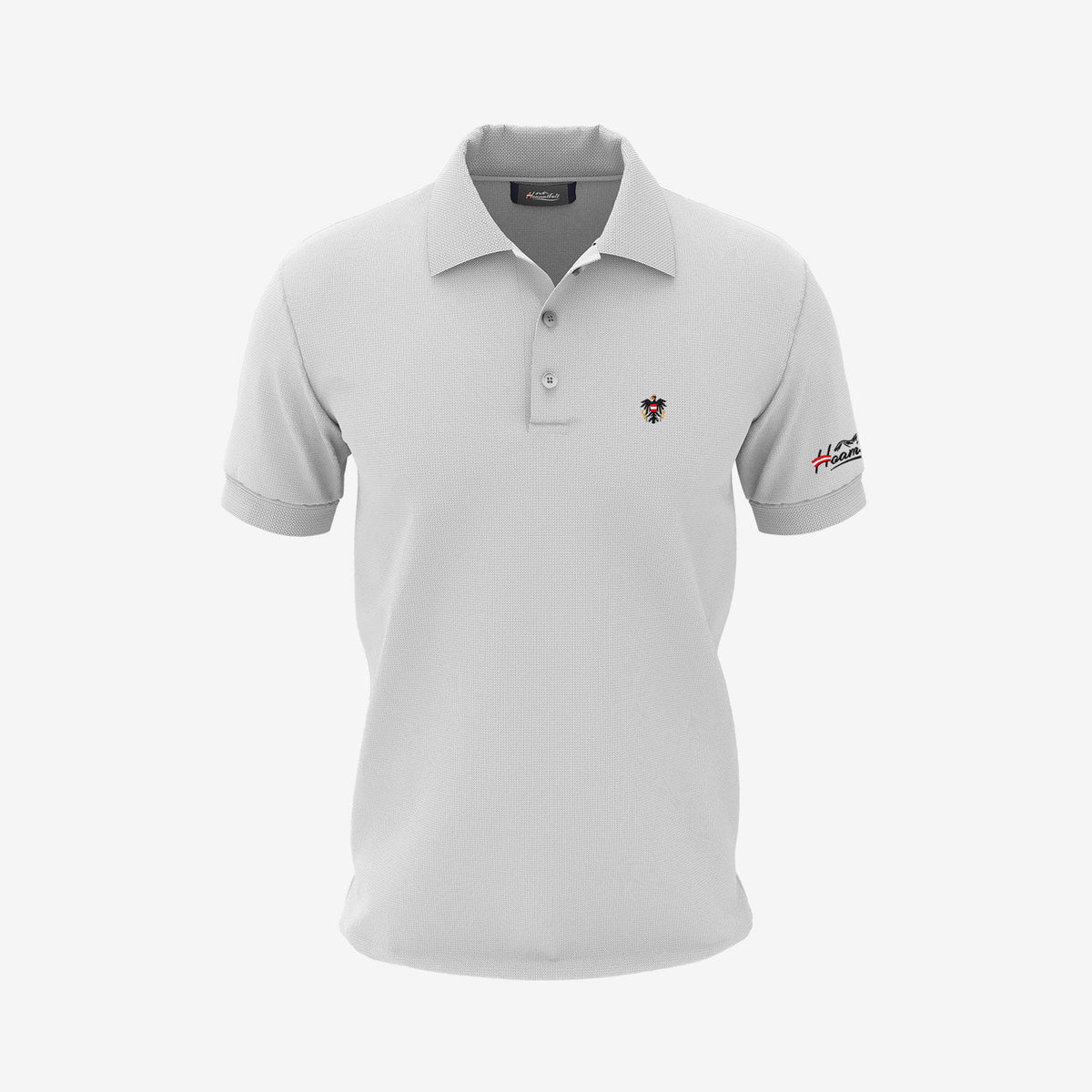 Adler Polohemd #Farbe_Weiss
