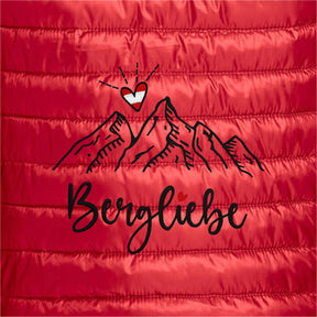 Wattierte Bergliebe Jacke