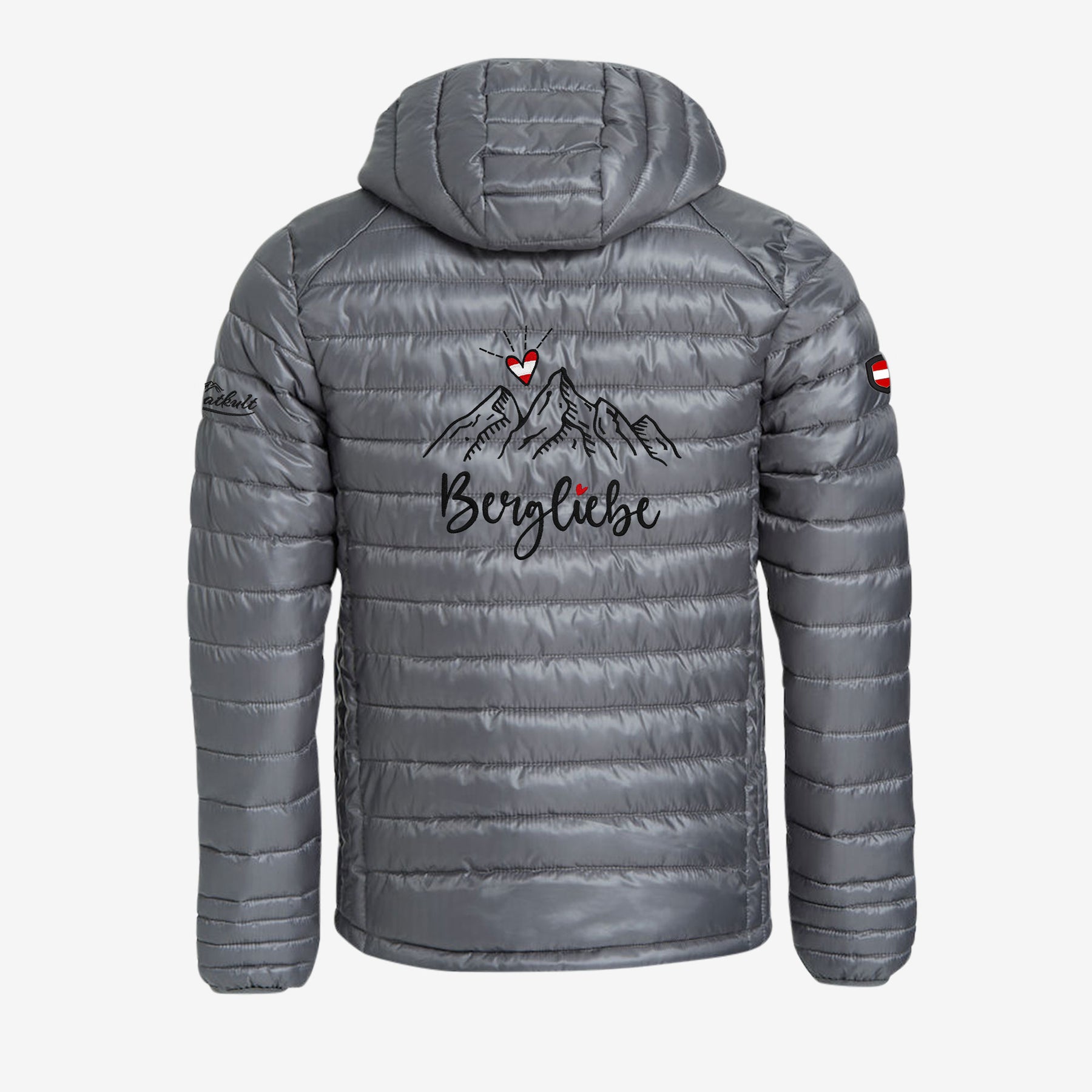 Wattierte Bergliebe Jacke