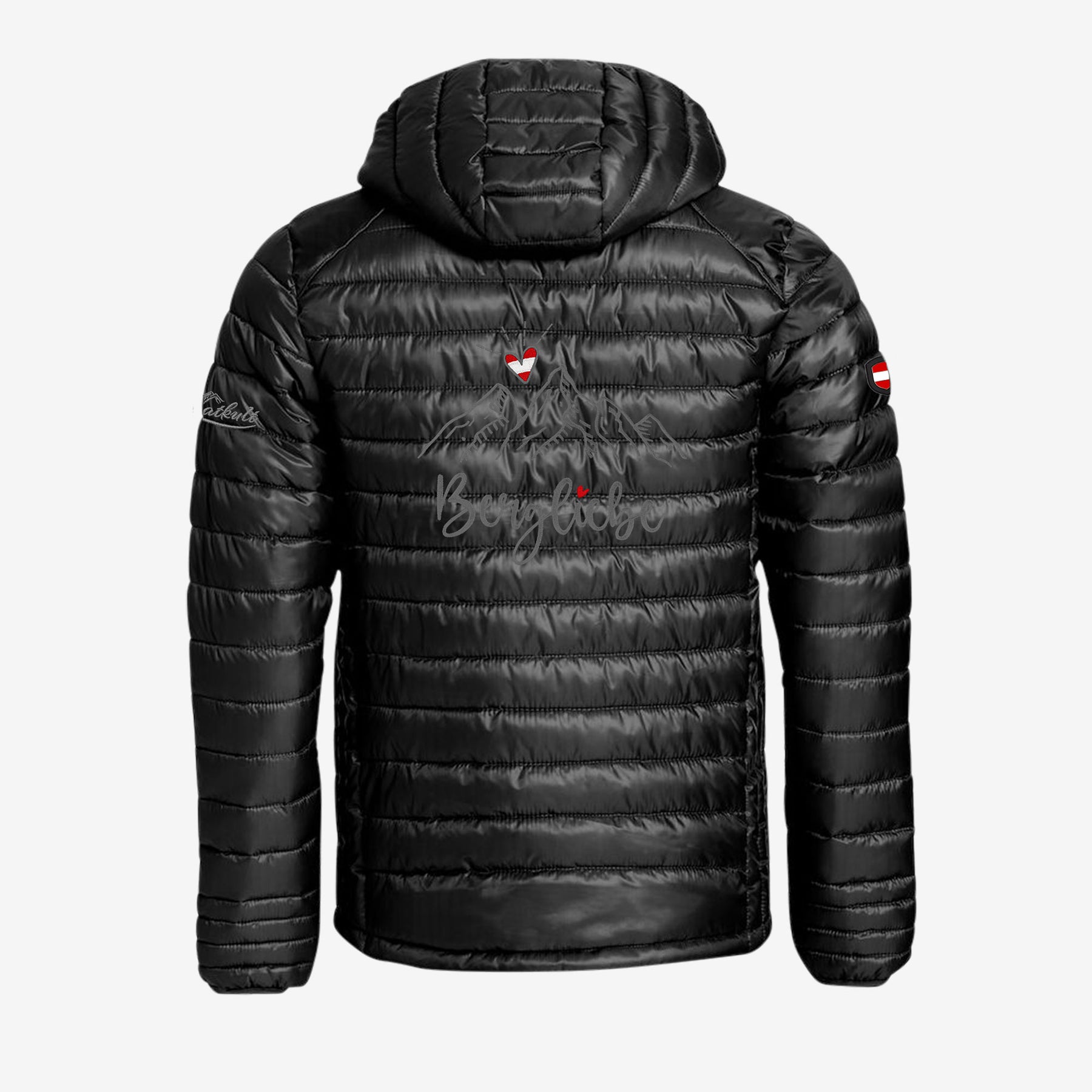 Wattierte Bergliebe Jacke