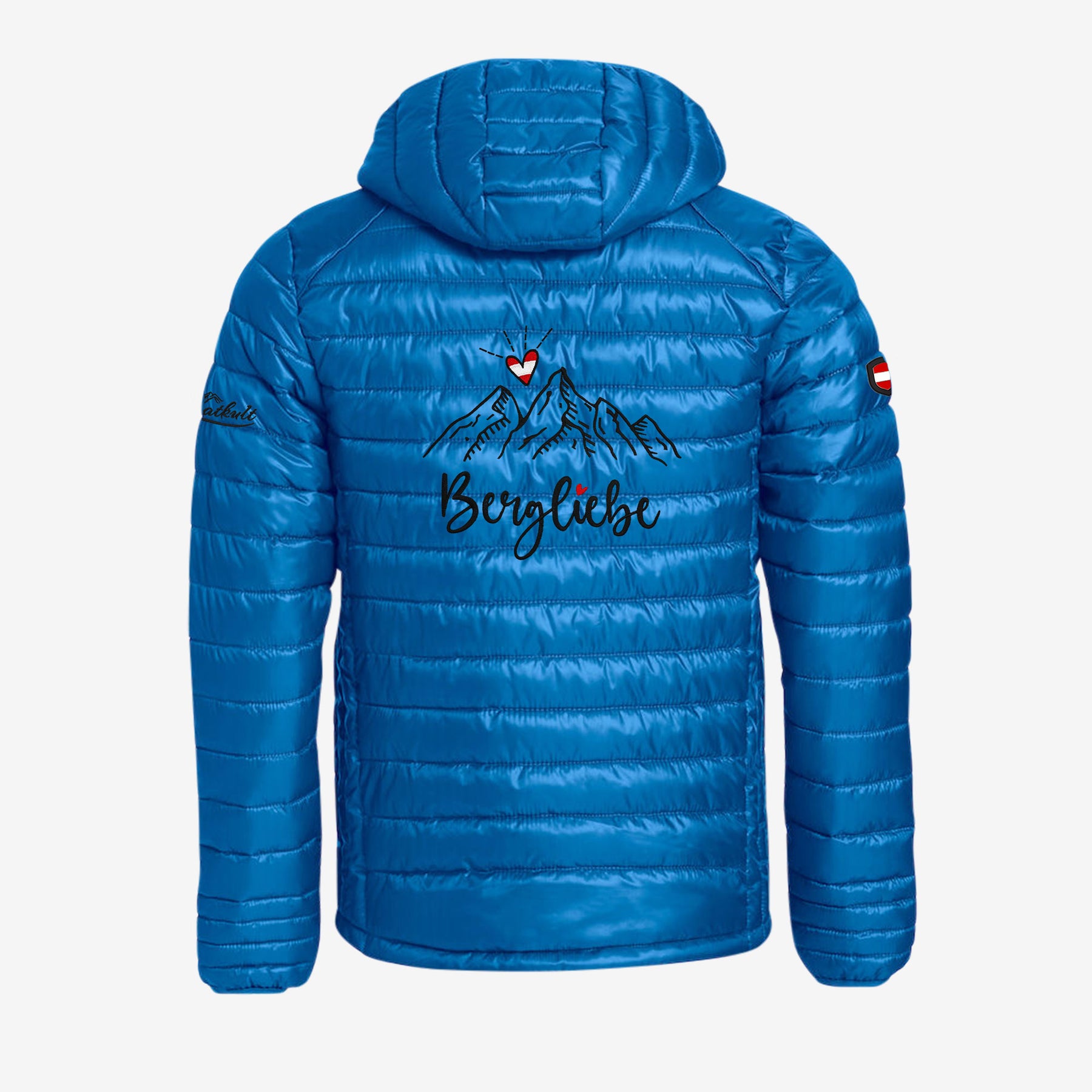 Wattierte Bergliebe Jacke