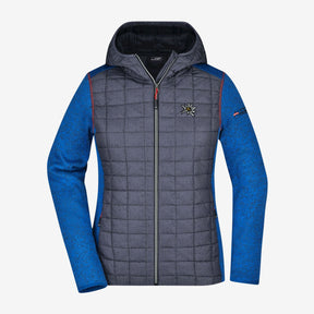 Edelweiss Strick-Steppjacke