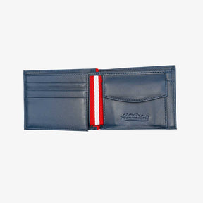 Österreich Geldtasche Geschenkset Leder - blau