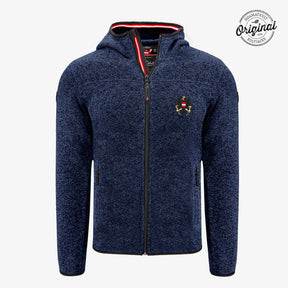 Blaue Jacke mit Österreich Wappen