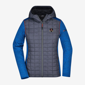 Österreich Adler Strick-Steppjacke