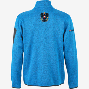 Adler "Edition" Strickfleece Jacke ohne Kapuze