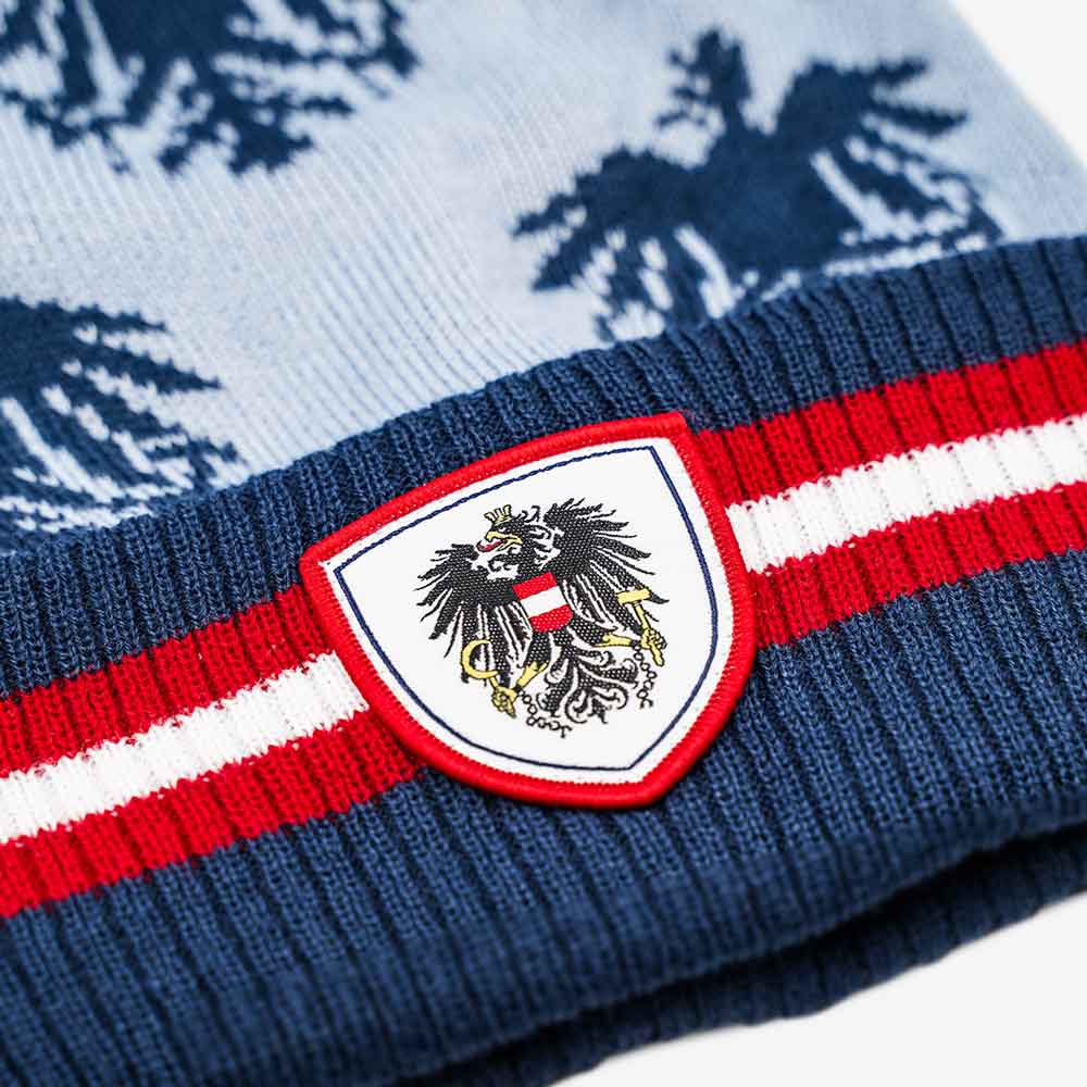 Blaues Österreich Emblem