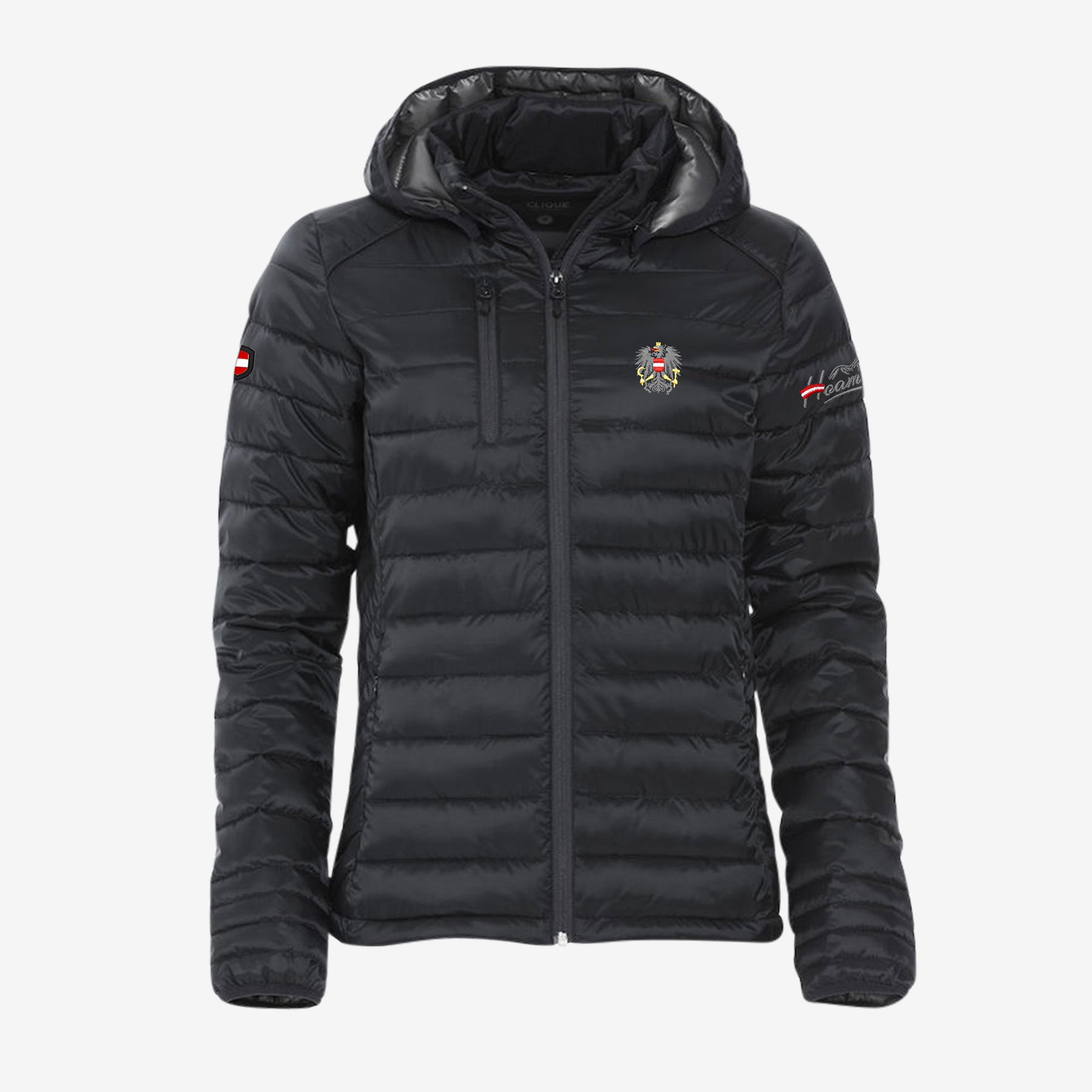 Wattierte Österreich Jacke