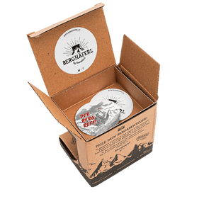 Der Berg ruft Emaille Tasse