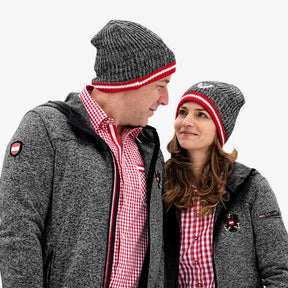 Österreich Kult Beanie - Dunkelgrau