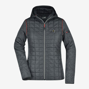 Edelweiss Strick-Steppjacke