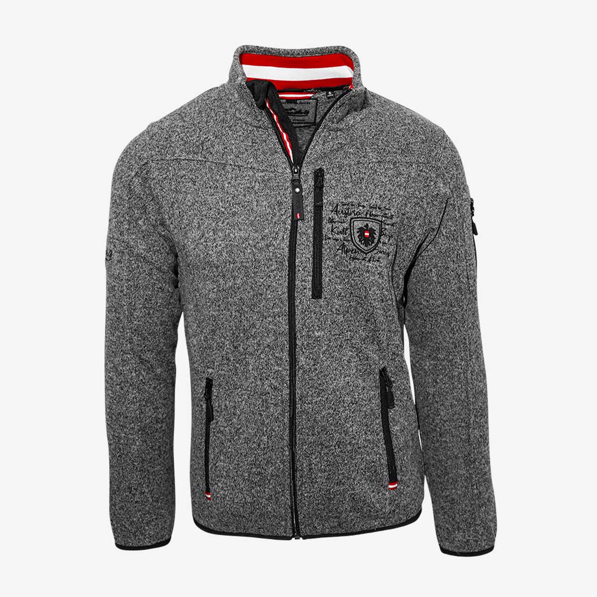 Kultjacke "Adler Edition" Dunkelgrau