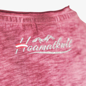 Österreich Adler Glitzer T-Shirt - Rosa