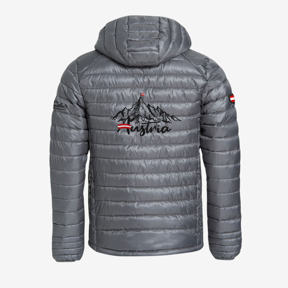 Graue Softshelljacke  #Farbe_Grau