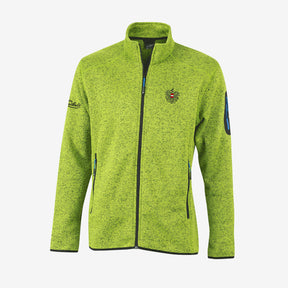 Adler "Kontur" Strickfleece Jacke ohne Kapuze