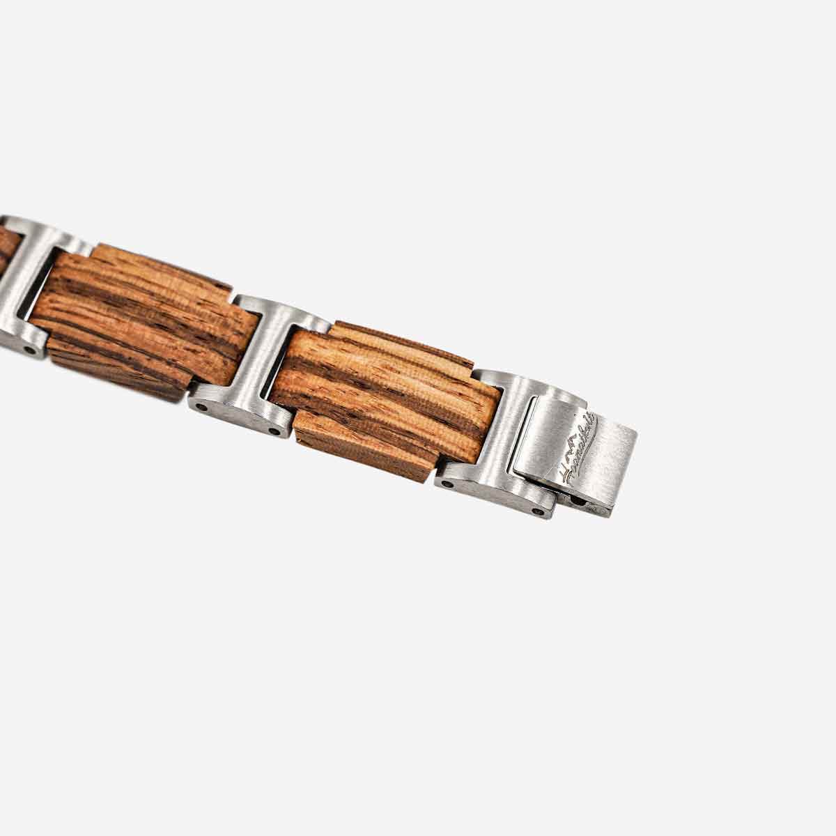Hoamatkult Armband Metall Holz