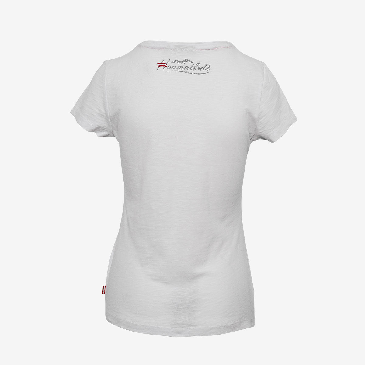 Austrian Girl Glitzer T-Shirt - weiss