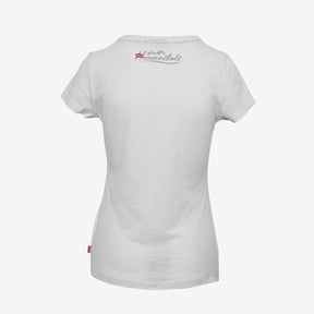 Austrian Girl Glitzer T-Shirt - weiss
