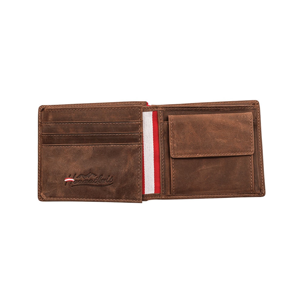 Hoamatkult Geldtasche Innen