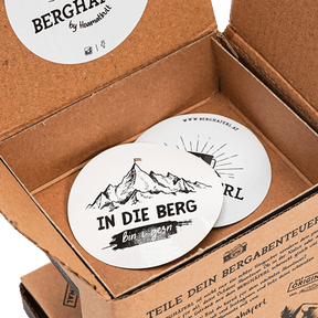 In die Berg bin I gern Emaille Tasse
