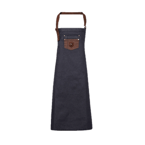 Österreich Grillschürze mit Leder Aufnäher