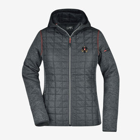 Österreich Adler Strick-Steppjacke