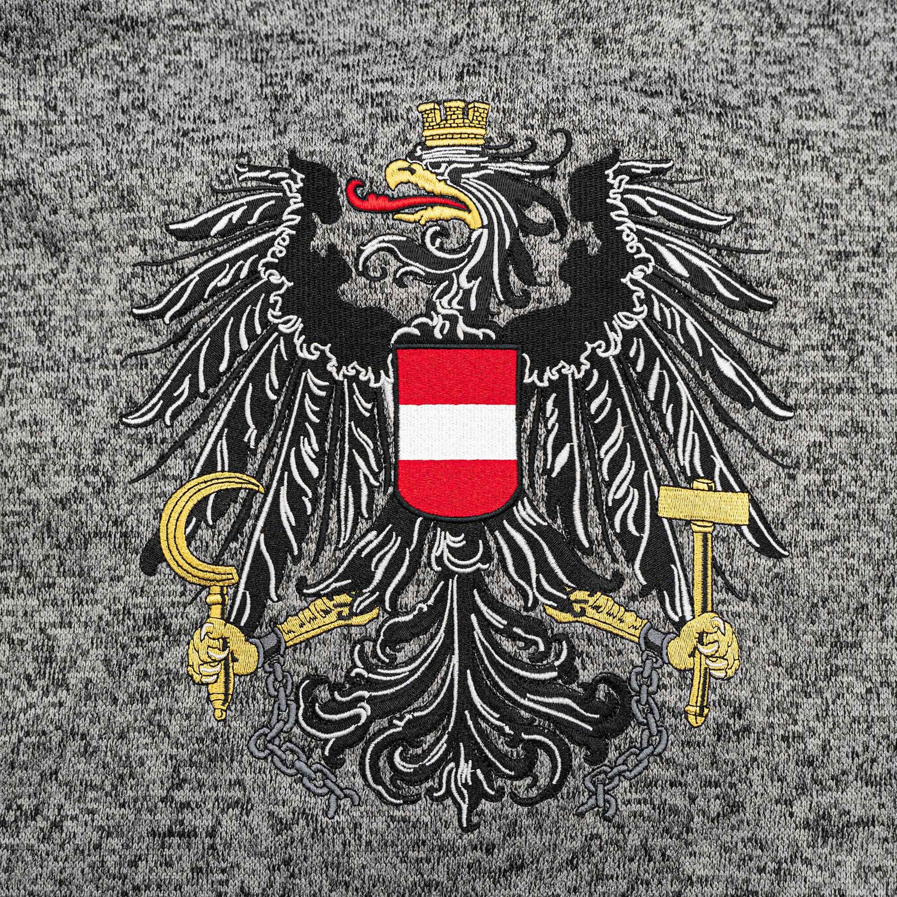 Österreich Adler dunkelgrau 