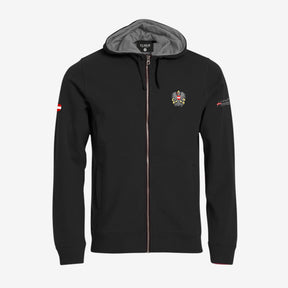 Österreich Adler Kult Zip-Hoodie (Stick)